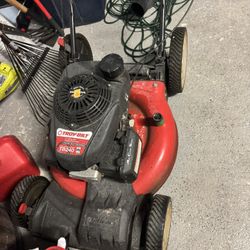 Rakes, Chainsaws, And Blowers