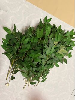 Faux Greenery Leaves