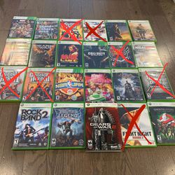 Xbox And Xbox 360 Games For Sale