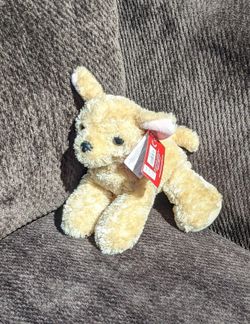 Ty Small tan Chihuahua plush toy