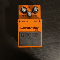 DS-1 Distortion Boss Pedal