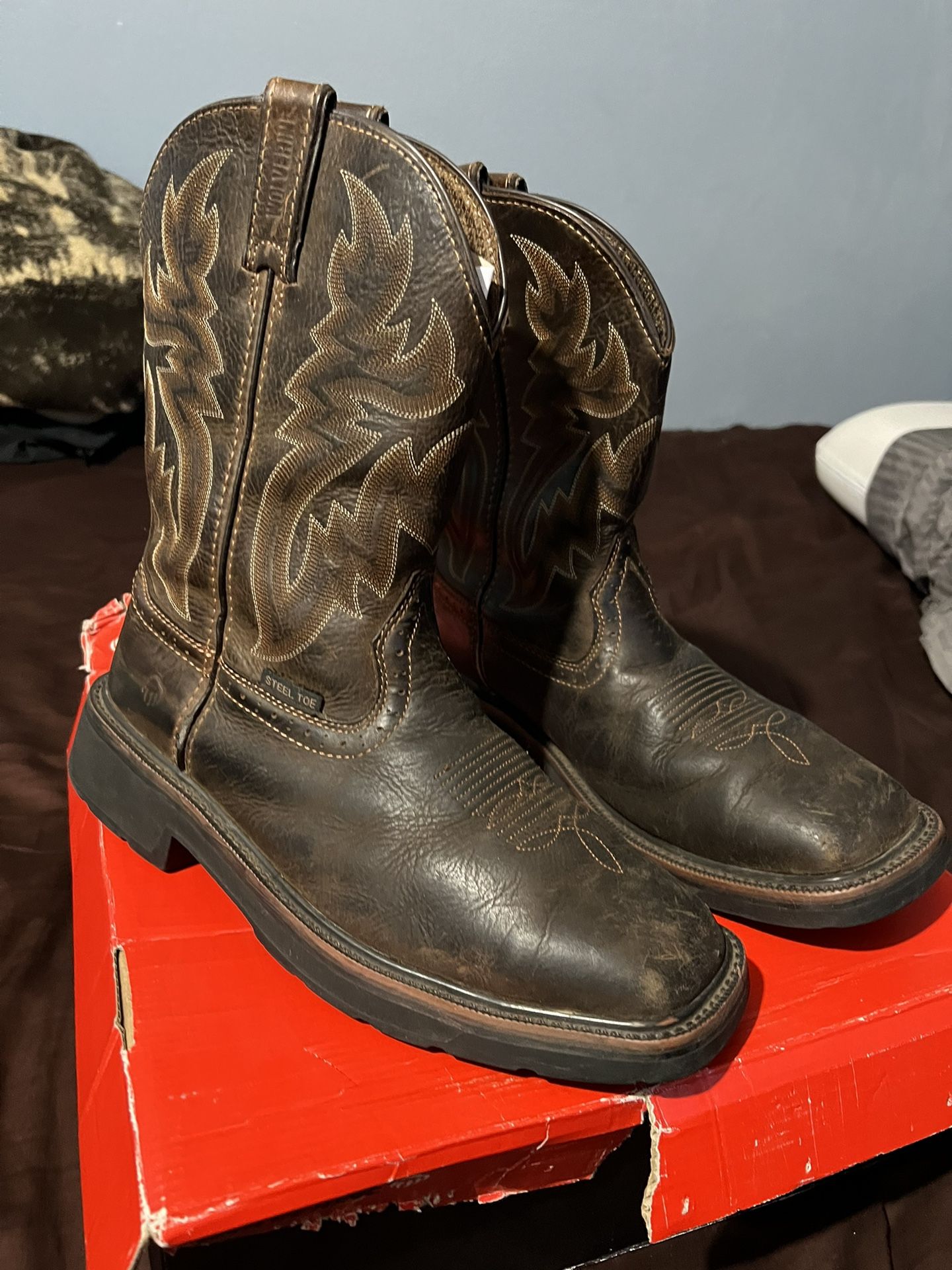 Wolverine Steel toe Boots Men