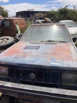 Rare 1986 Omni Chrysler GLH Turbo Shelby Ford vs Ferrari Car For Parts