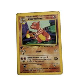 Pokémon TCG Charmeleon Base Set 24/102 Regular 1st Edition Uncommon