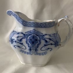 Burgess & Leigh Pitcher Raleigh Middleport Pottery Burslem England Porcelain 