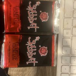The Sabbat Vampire Unopened Packs (2)