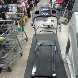 Used Intertek Compact Folding Treadmill ( Read Description )