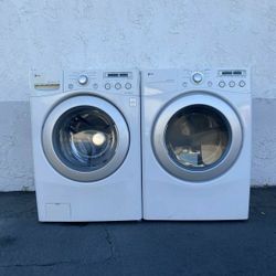 LG Washer And Gas Dryer 