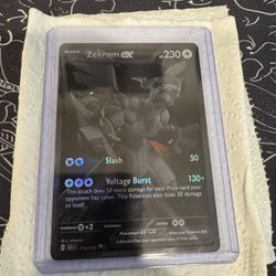 Zekrom EX - 172/086 SV: Black Bolt  English Psa 10 Candidate 