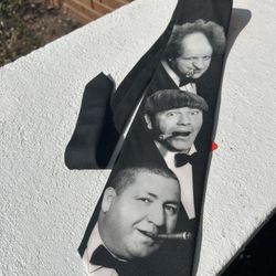 Ralph Marlin Three Stooges Tie
