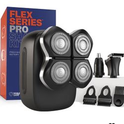 Freebird FlexSeries Electric Head & Body Hair Shaver, Mens Cordless Rechargeable