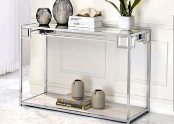 Console table .. By order.. $ 198 .. CAMCO FURNITURE 2821 east bell rd Phoenix az 85032 Weʼre open 10:007:00 Monday - sábado Sunday