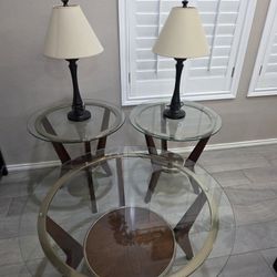 Livingroom Tables And Lamps