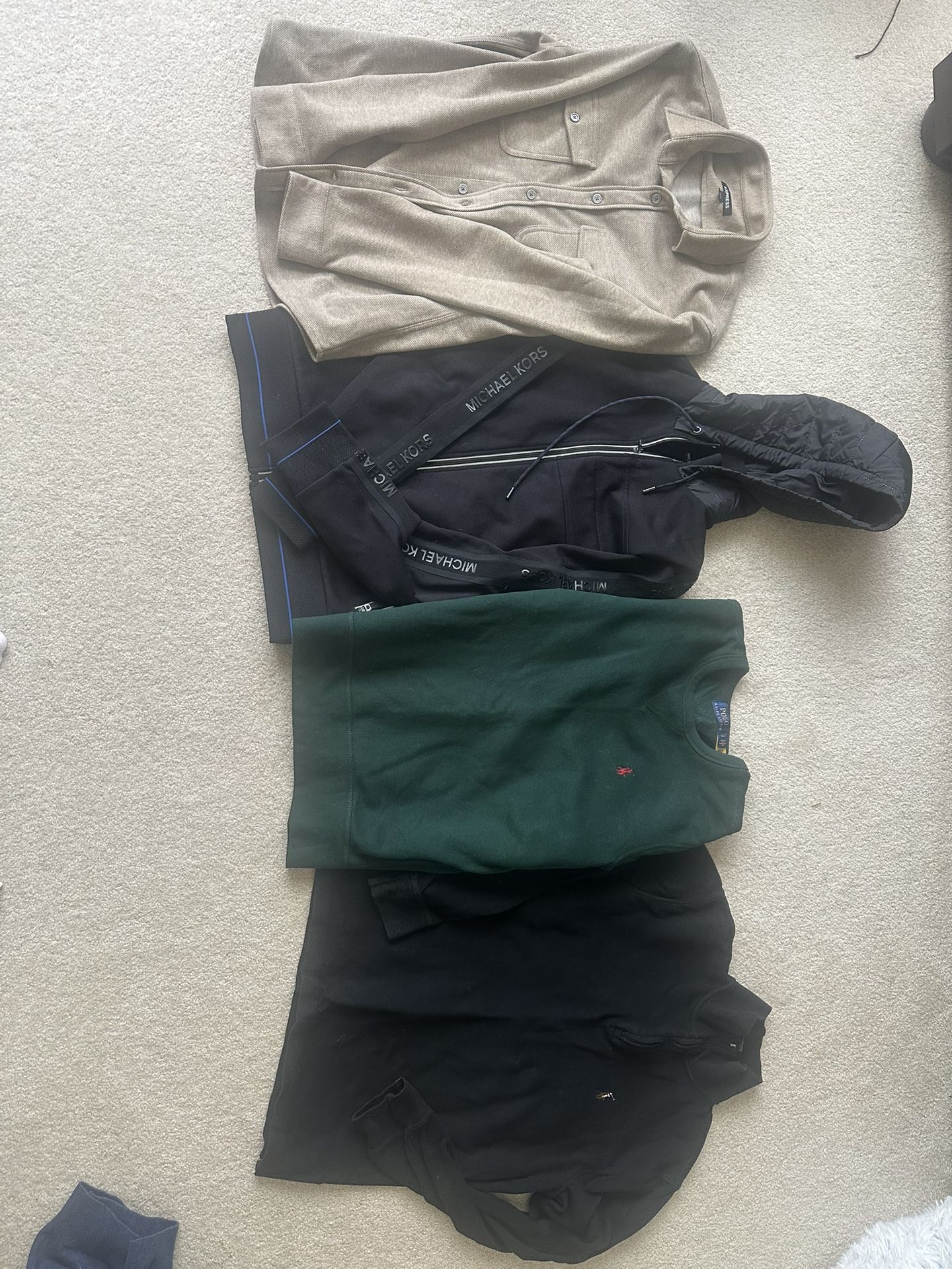 Like new small Men’s Ralph Lauren, Michael Kors And Express Shirts
