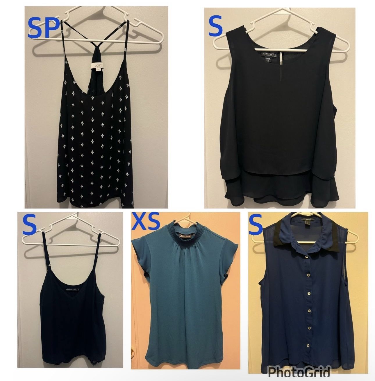 5 Summer clothes - $3 each, all for $8