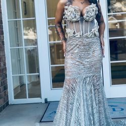Silver Dress