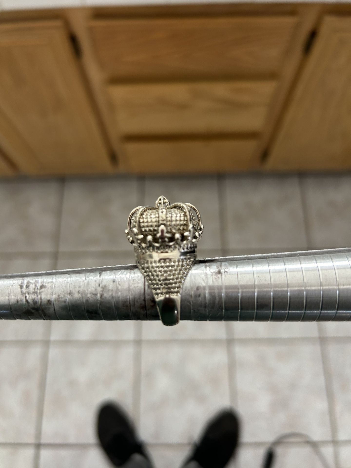 Personalized Big Crown Ring