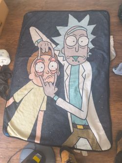 Rick and Morty blanket