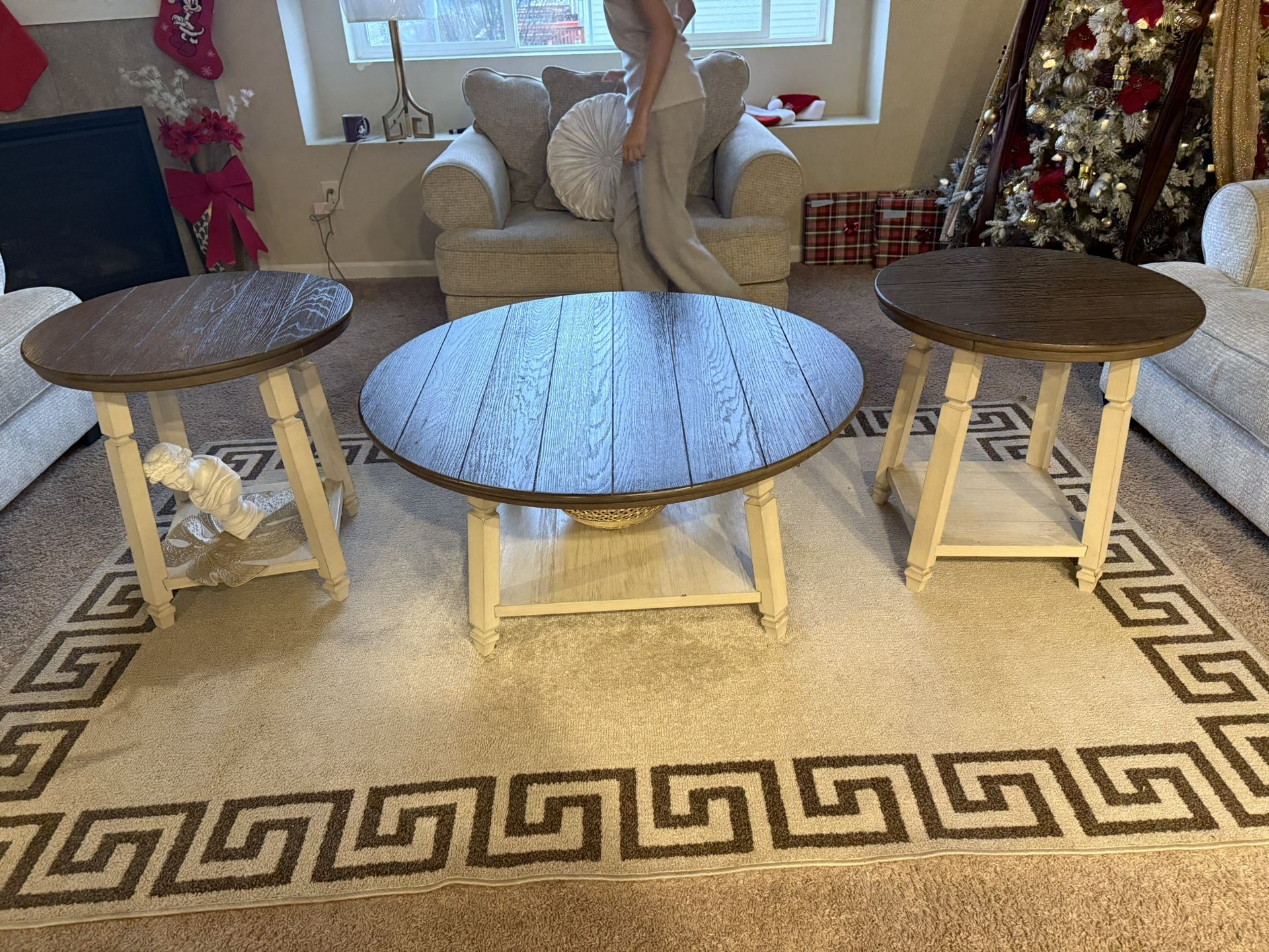 Coffee Table And End Tables
