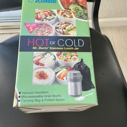 Hot Or Cold Stainless Lunch Jar
