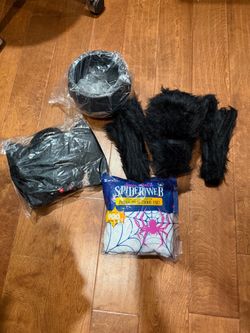 Halloween Spider Decoration Set