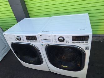 LG Front Load Washer and Dryer Set