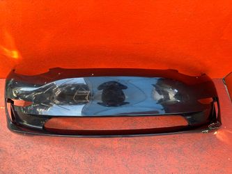2021 2022 2023 Tesla Model 3 Front Bumper Cover W/O Sensor Holes OEM