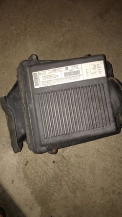OEM air intake Silverado