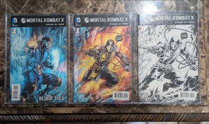 Mortal Kombat X DC Comics 1-12