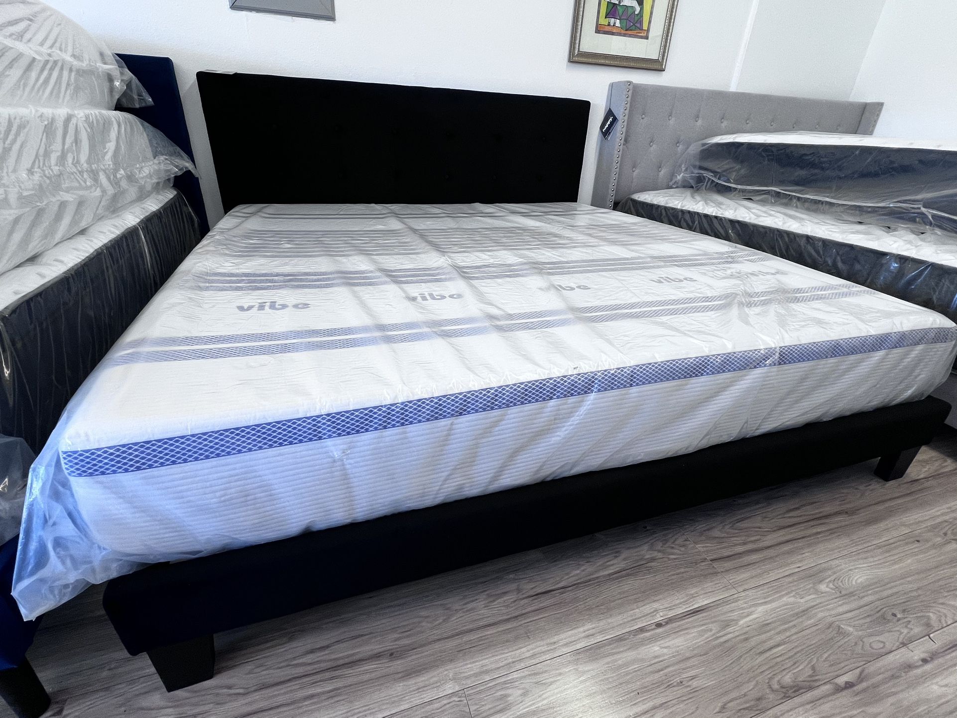 🔥 KING MATTRESS SET BLOWOUT – $399 with FREE Box Spring + $0 Down Financing! 🔥