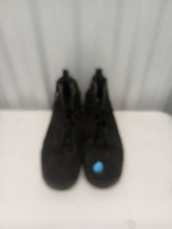 Black High-Top Sneakers