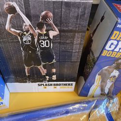 KLAY AND CURRY BOBBLEHEAD 