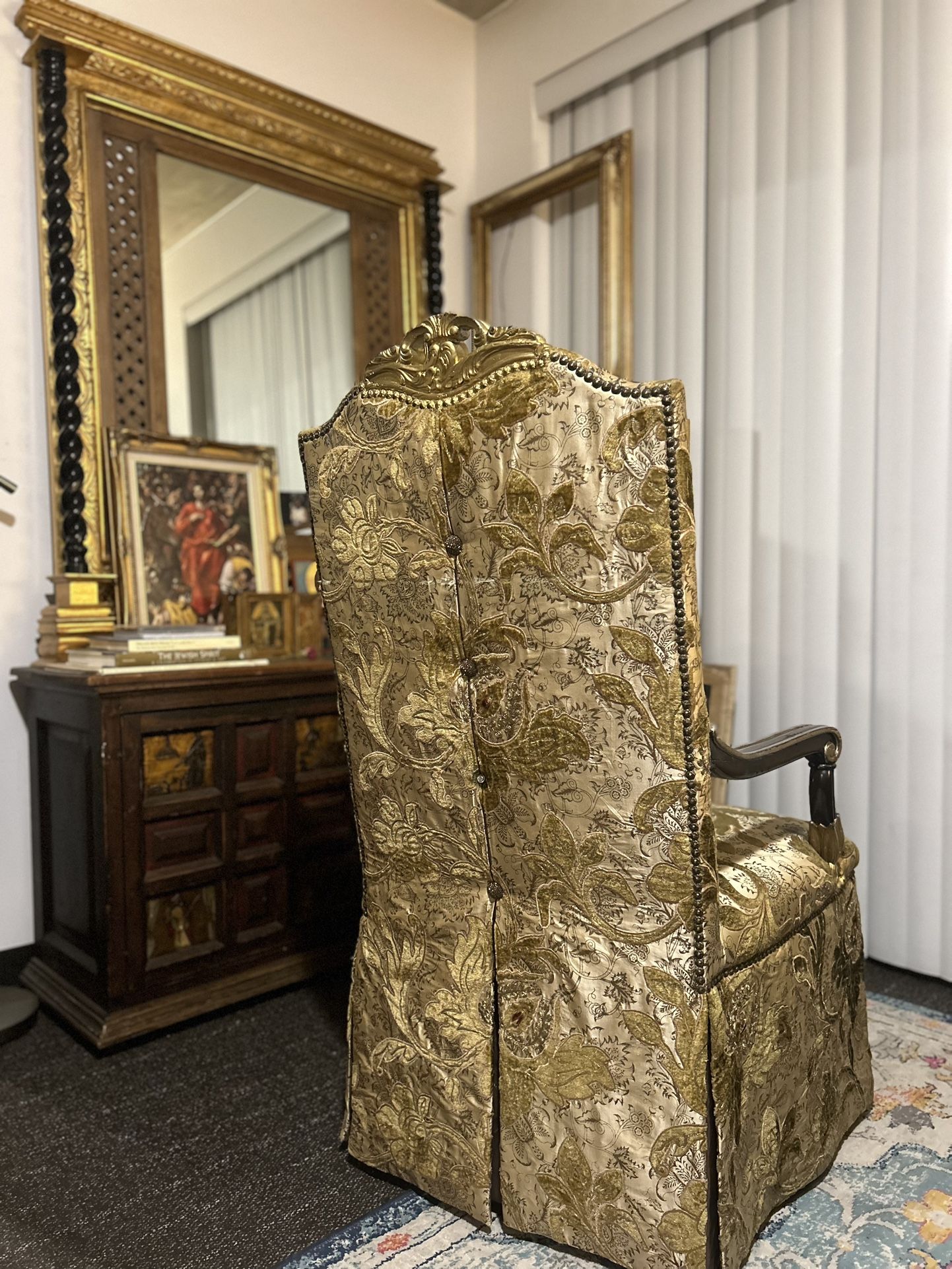 Vintage Marge Carson Decorative Chair