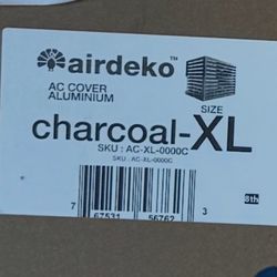 Airdeko Ac Cover Charcoal
