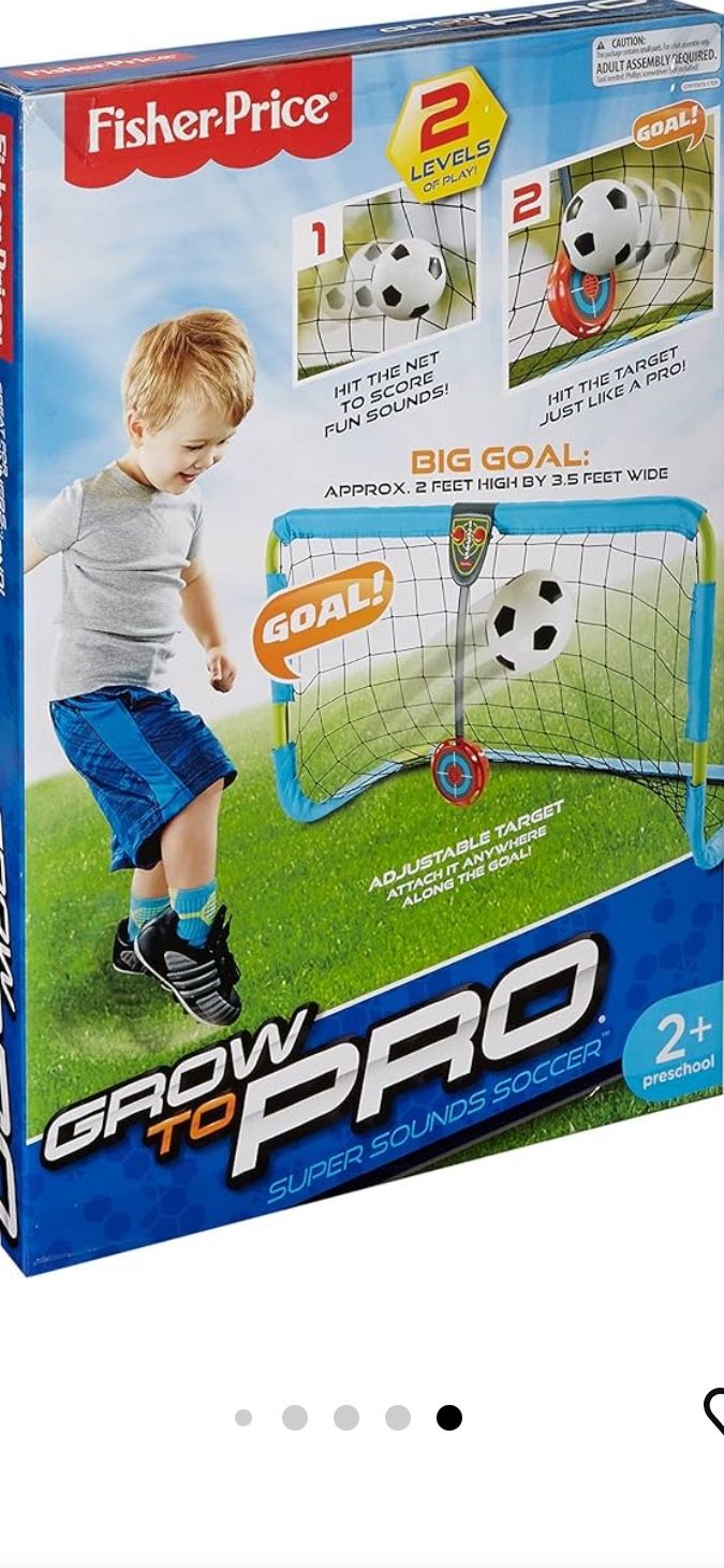 Fisher-Price Grow-to-Pro Super Sounds Soccer $20