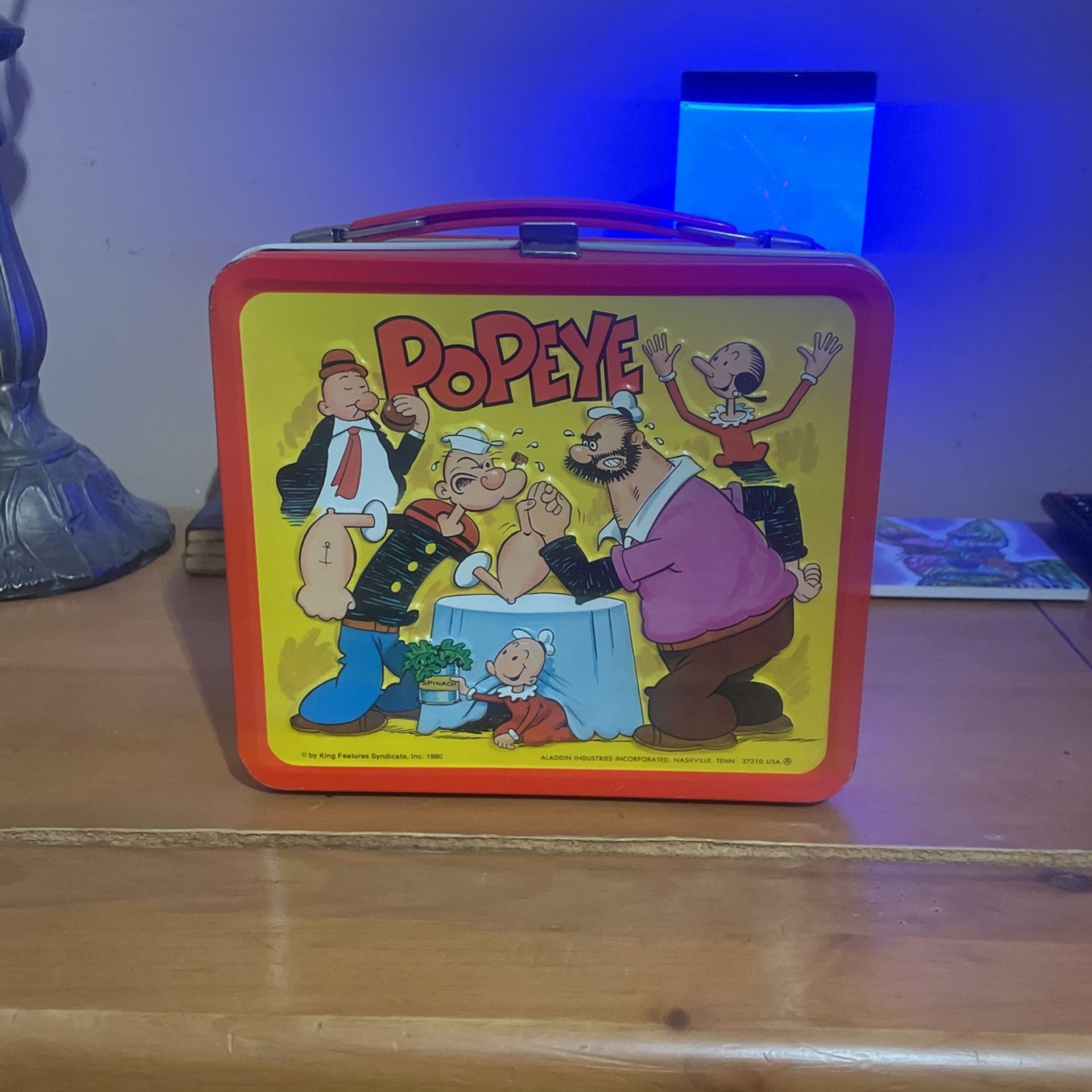 Popeye Metal Lunchbox