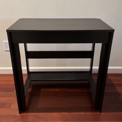 IKEA LAIVA desk in black-brown