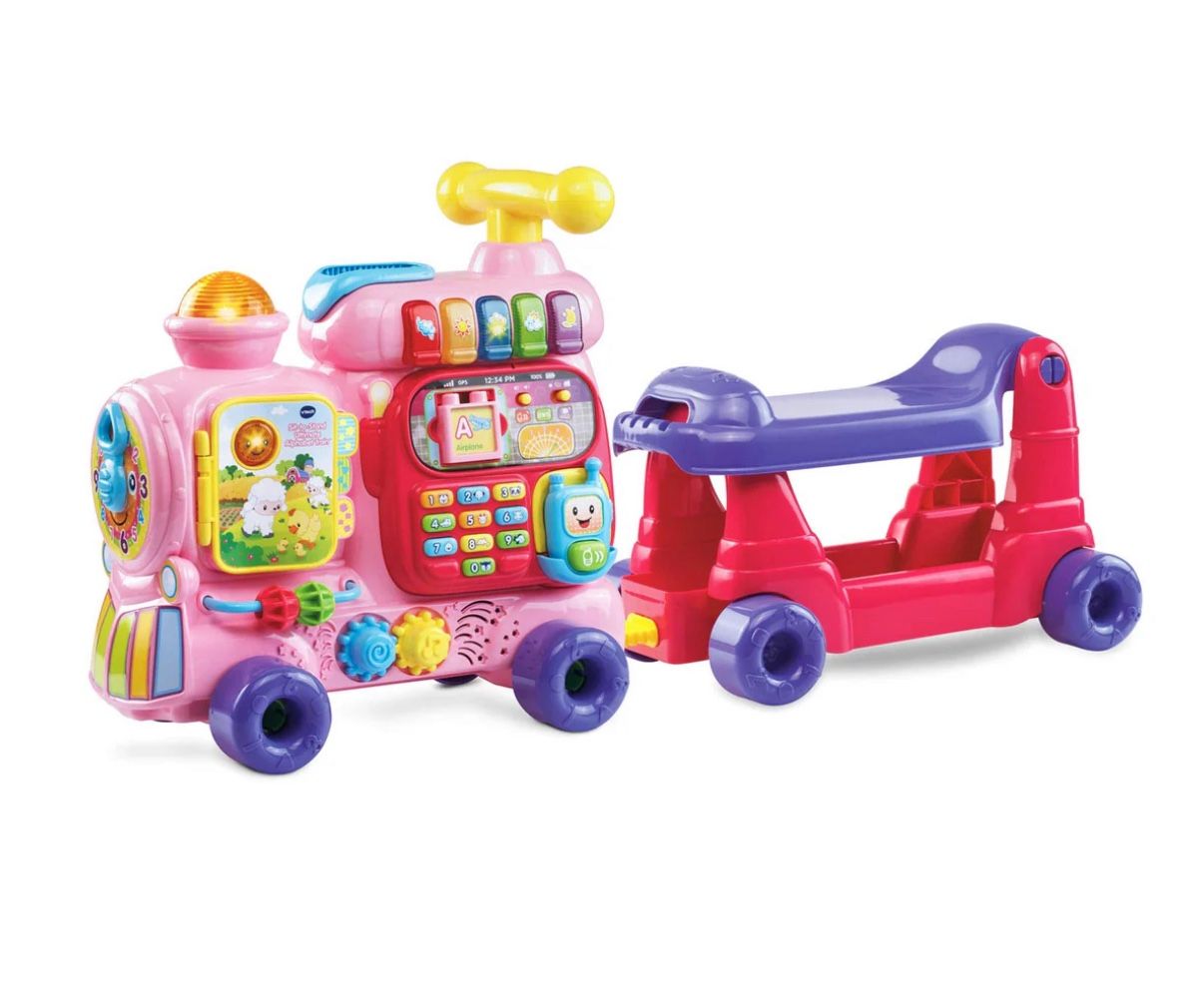 Vtech Sit-To-Stand Ultimate Alphabet Train Pink