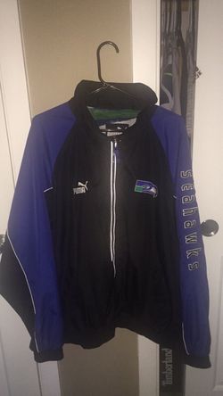 [RARE] Vintage Puma Seahawks windbreaker
