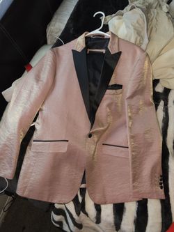 Rose Gold Blazer And Pants