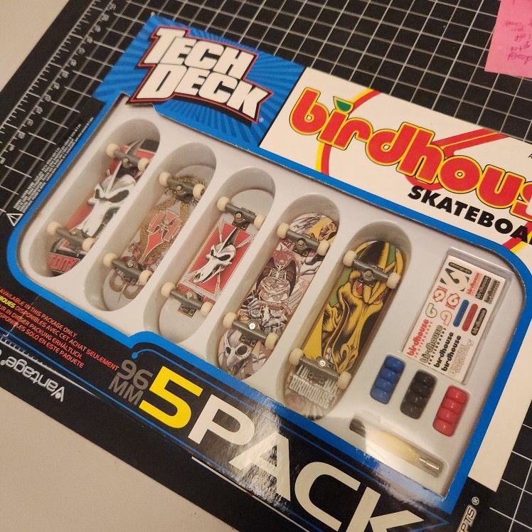 Birdhouse Tech Deck 5 Pack Tony Hawk