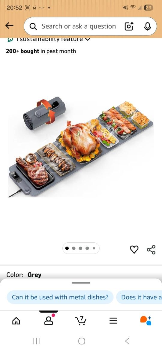 FEPPO Food Warming Mat