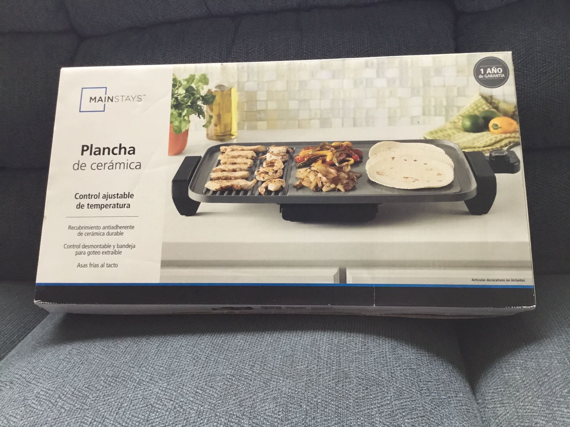 Ceramic Griddle (Electric) Made By Mainstays