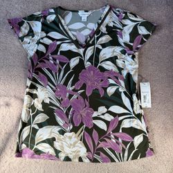 Liz Claiborne Short Sleeve Shirt 