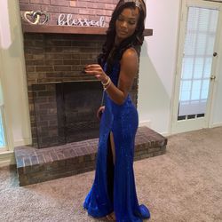 Blue Prom/formal Dress 
