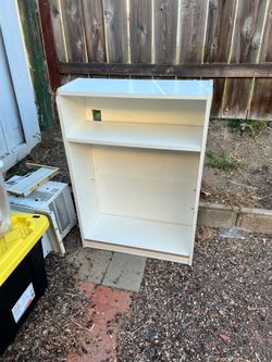Free White Bookshelf