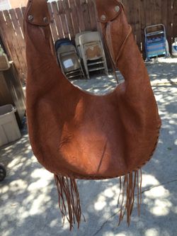 Made for Pearl bag with fringe