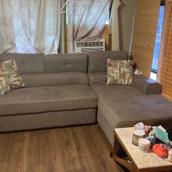 Sleeper And Storage Sofa 