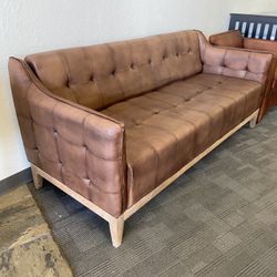 Leather Sofa 