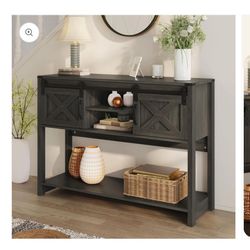 Modern farmhouse entryway Table